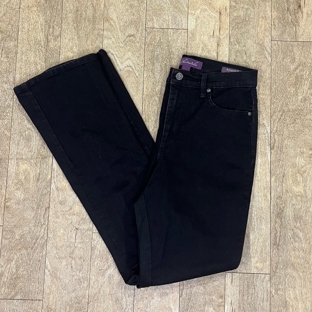 Gloria Vanderbilt Amanda Black Bootcut Jeans